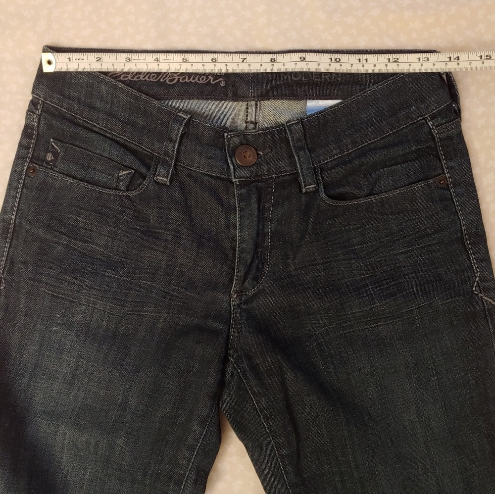 Eddie Bauer Modern Boot Cut Jeans - Picture 2 of 8